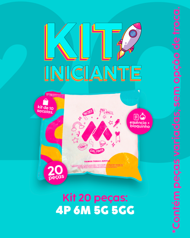 Kit Iniciante 20 Peças