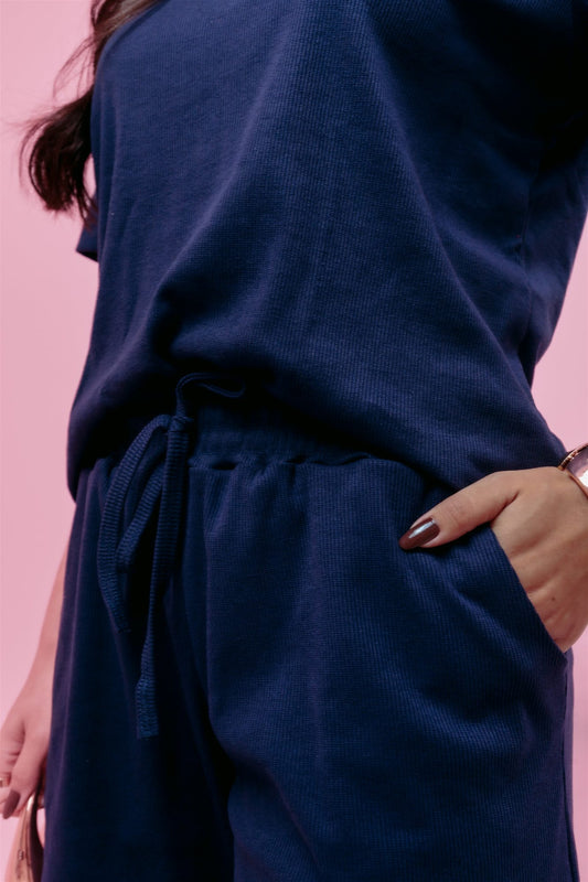 Conjunto Comfy - Azul Marinho