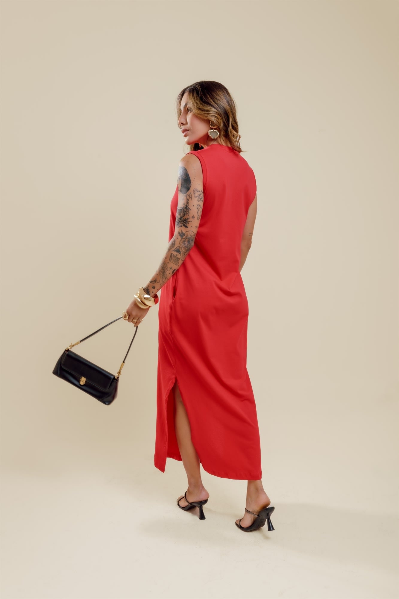 Vestido de Bolso - Vermelho