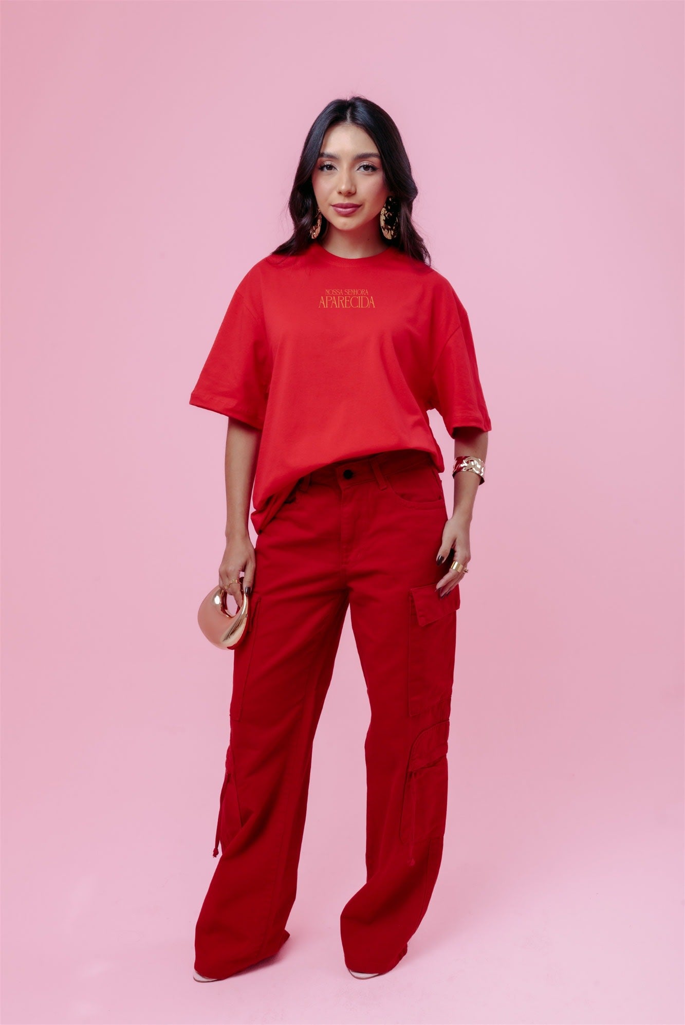 Max T-Shirt - Nossa Senhora Aparecida - Vermelho