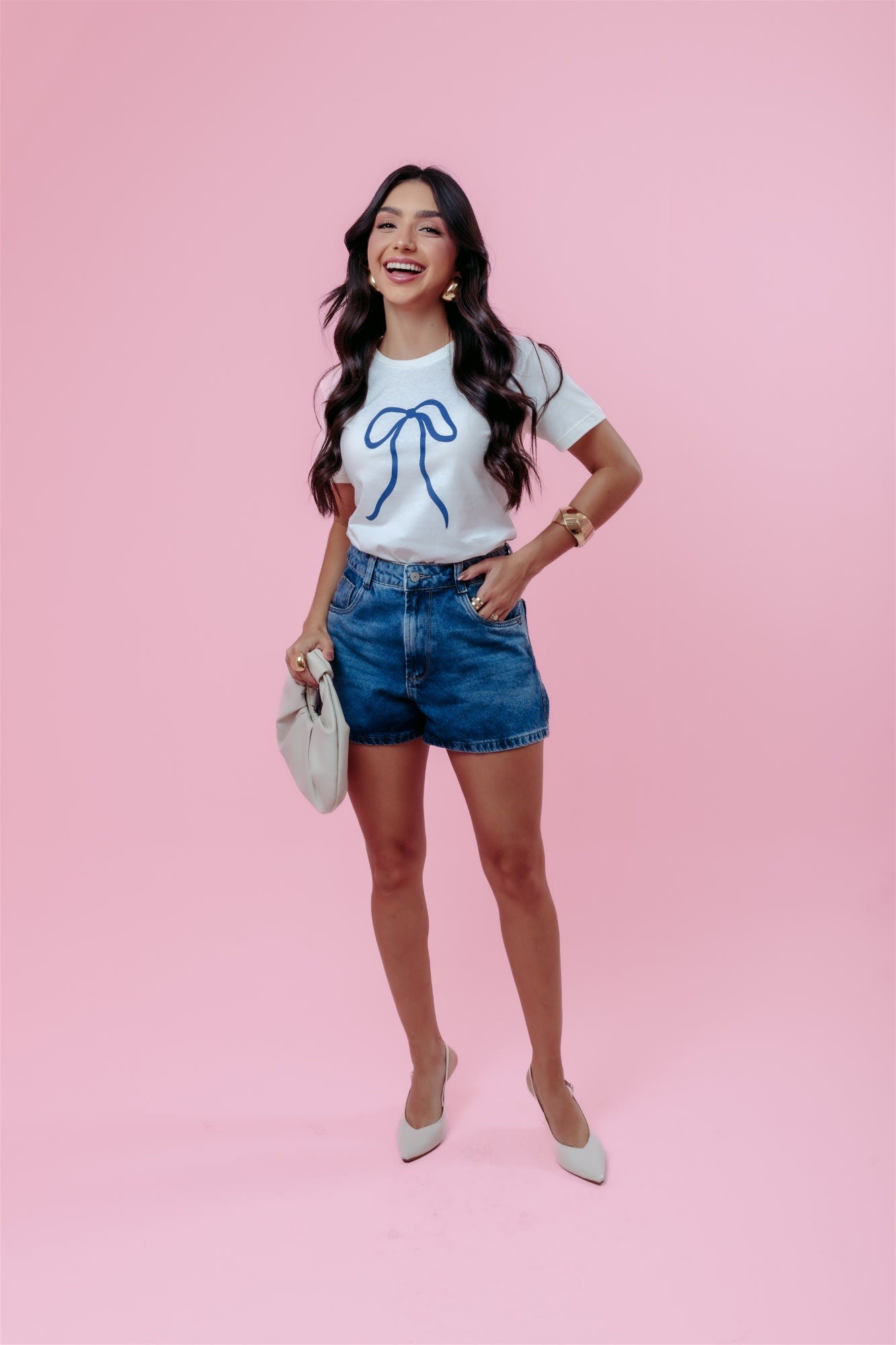 T-Shirt - Laço - OFF