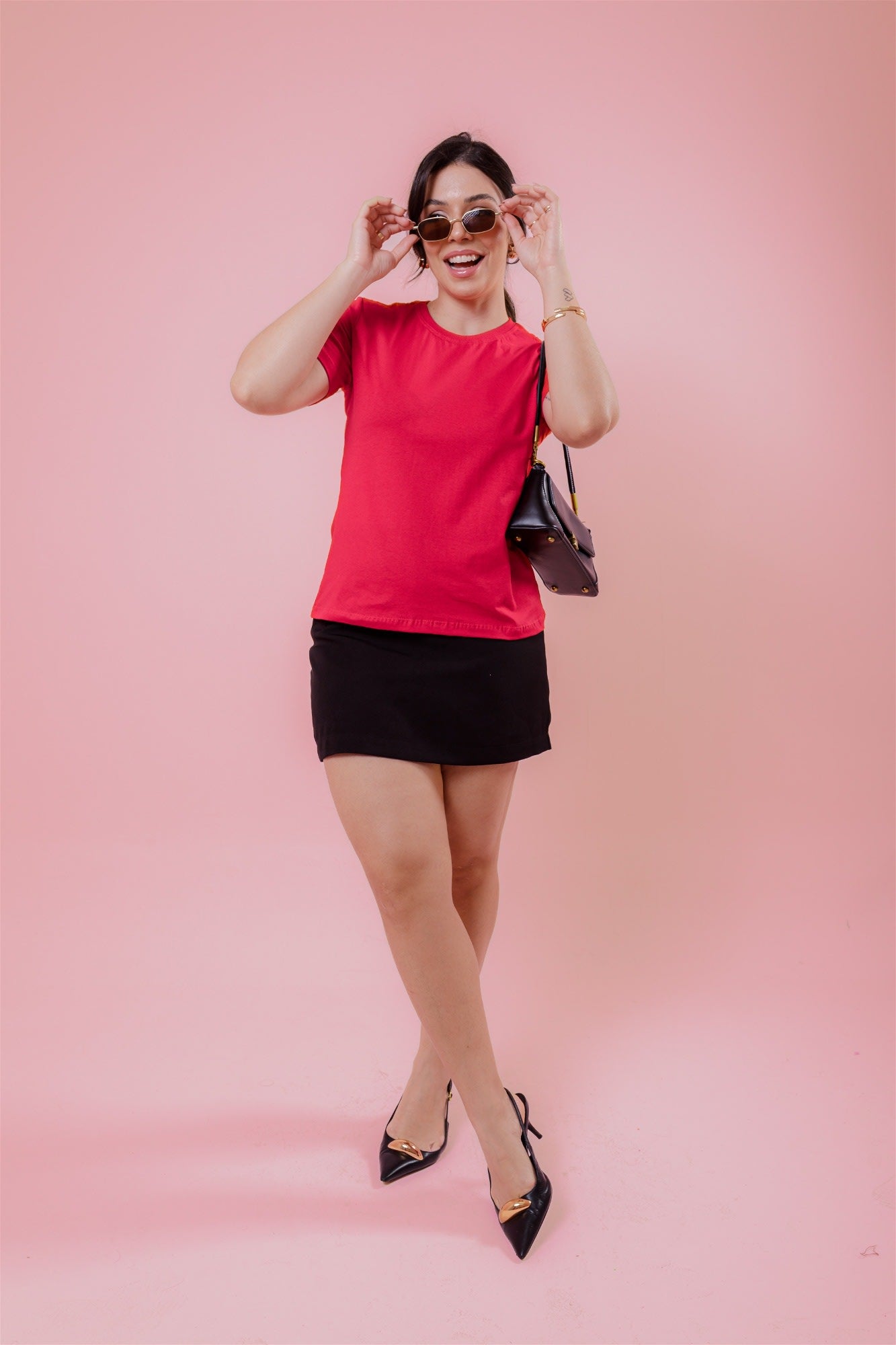 T-Shirt - Básica - Vermelho
