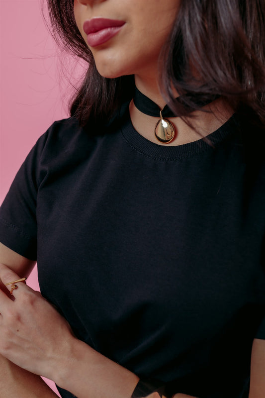 T-Shirt Básica - Preto