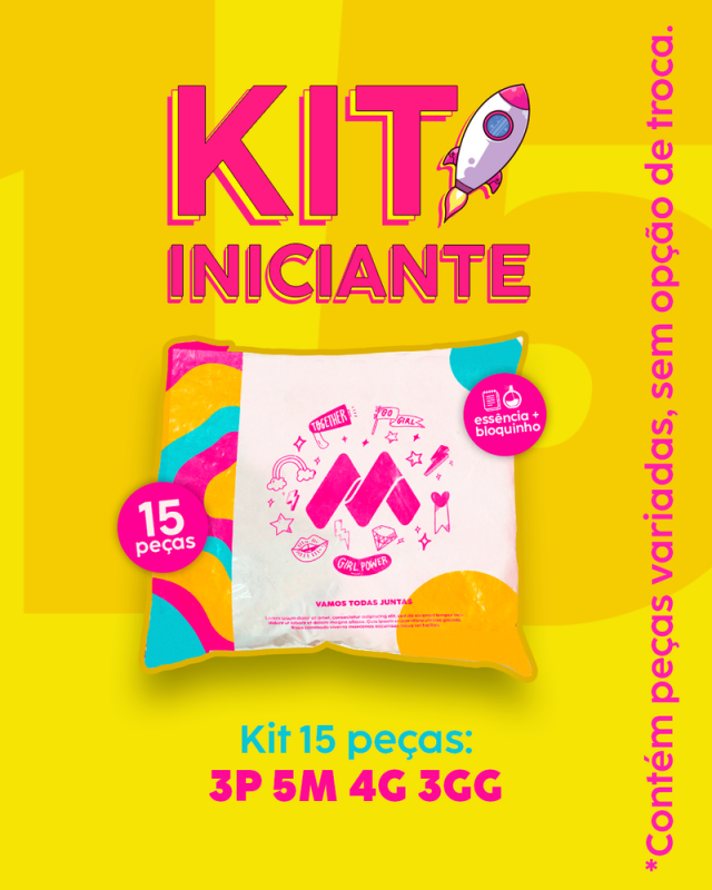 Kit Iniciante 15 Peças