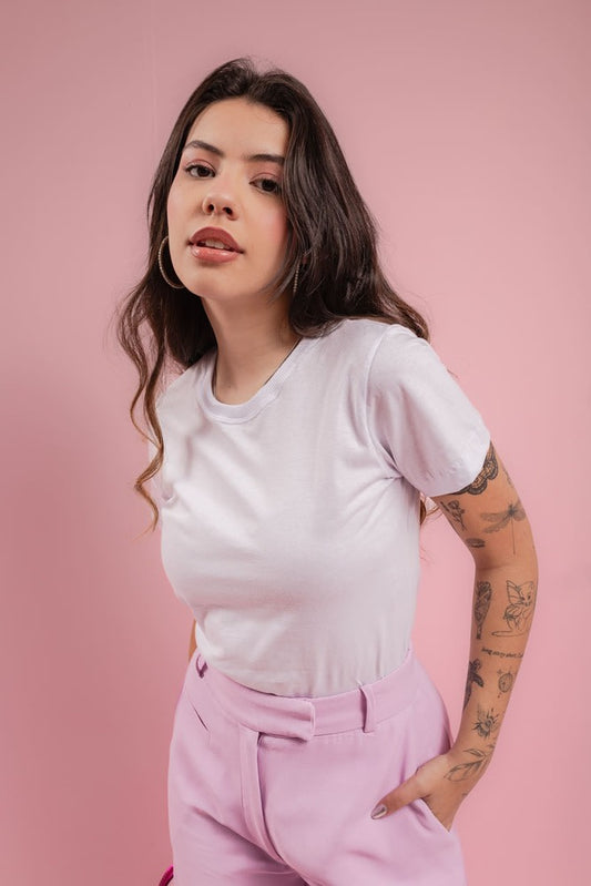 T-Shirt - Básica - Branco