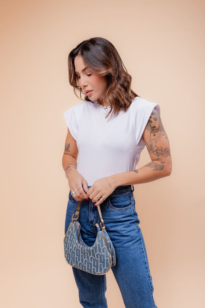 Muscle tee - Branco