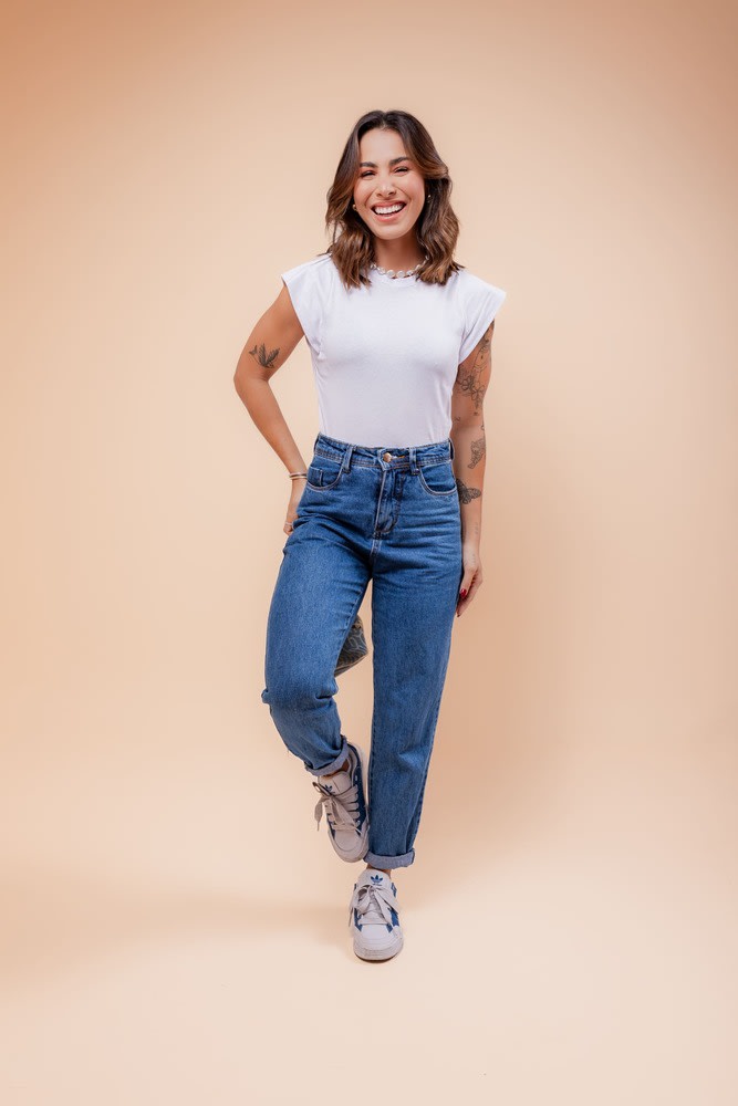 Muscle tee - Branco