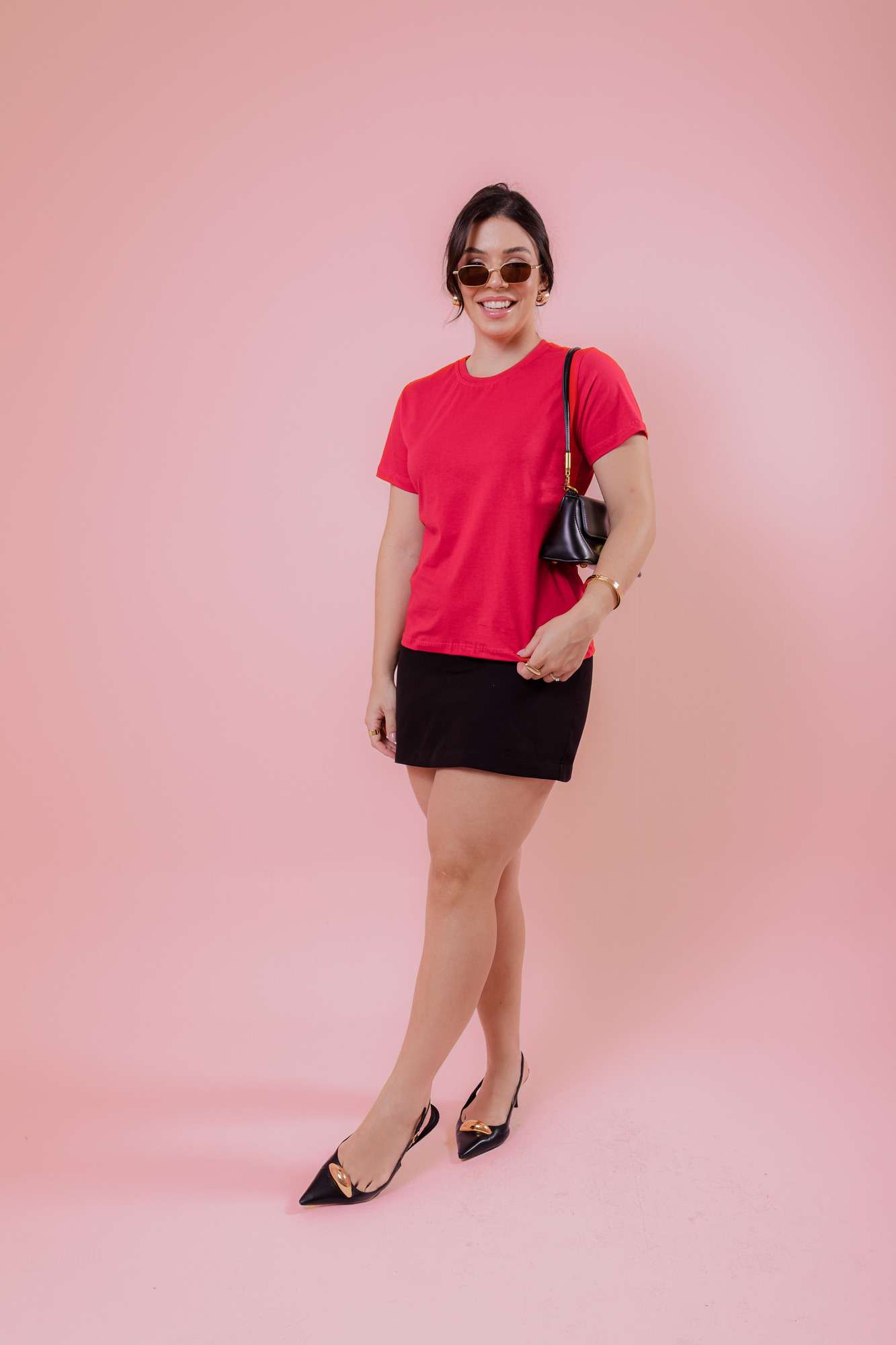 T-Shirt - Básica - Vermelho