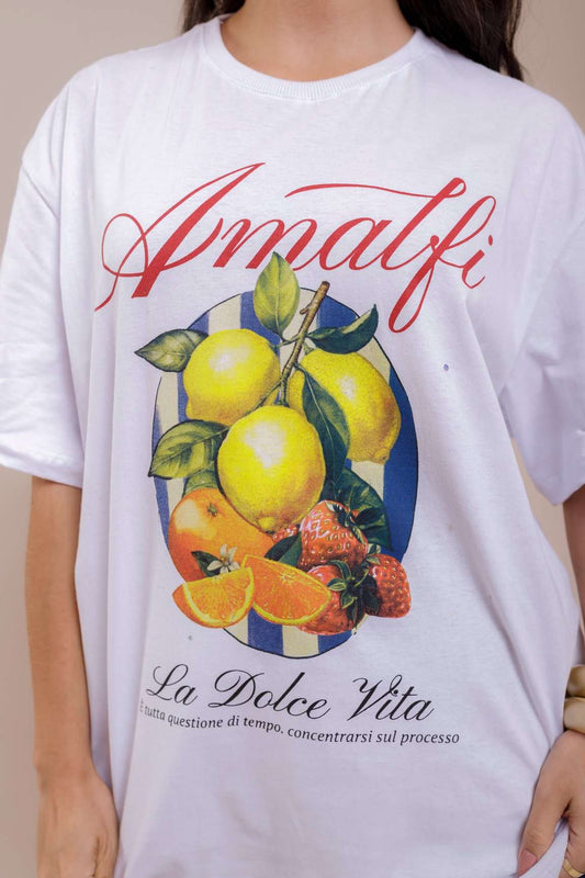 Max T-Shirt - Amalfi - Branco