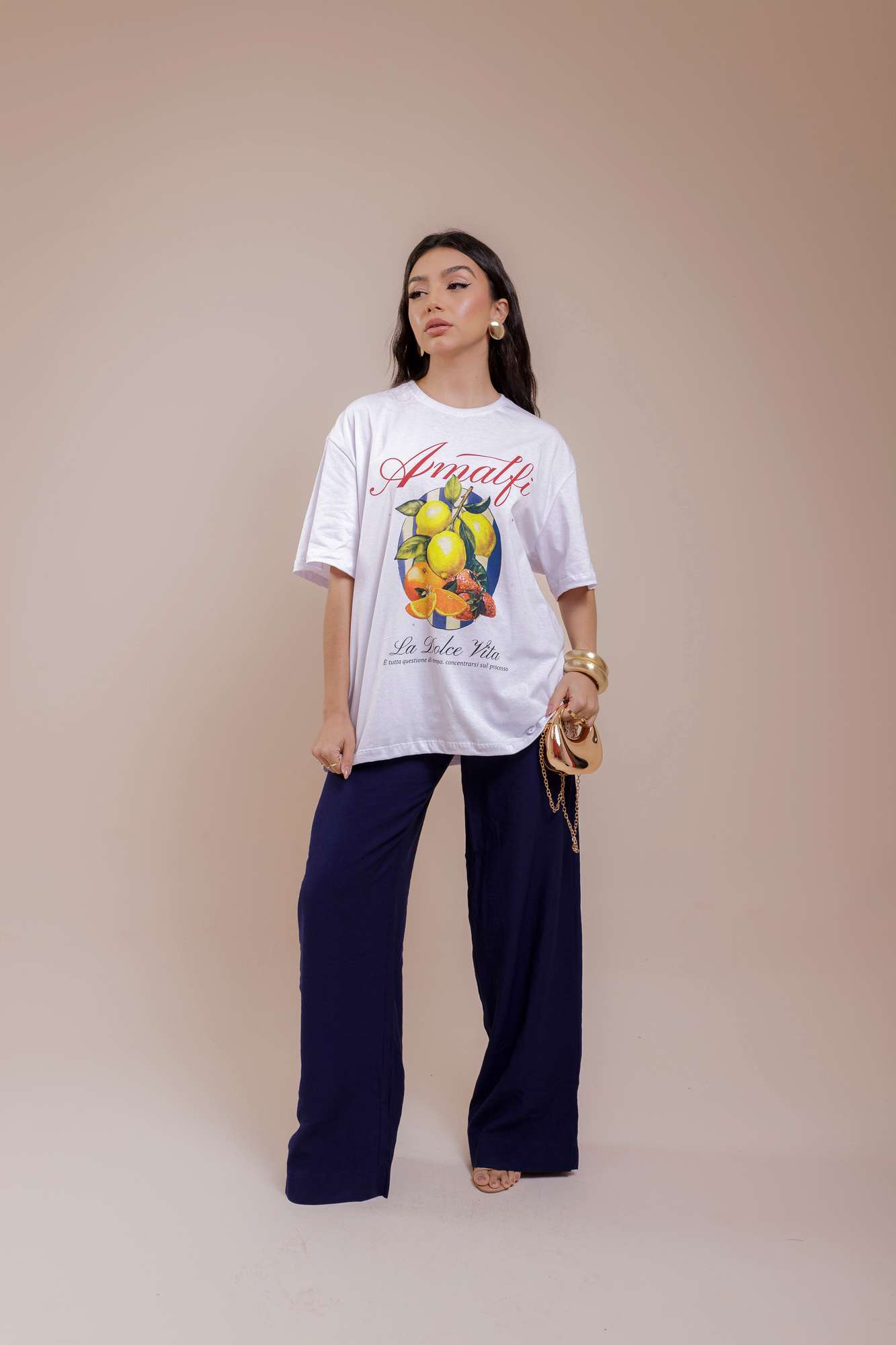 Max T-Shirt - Amalfi - Branco