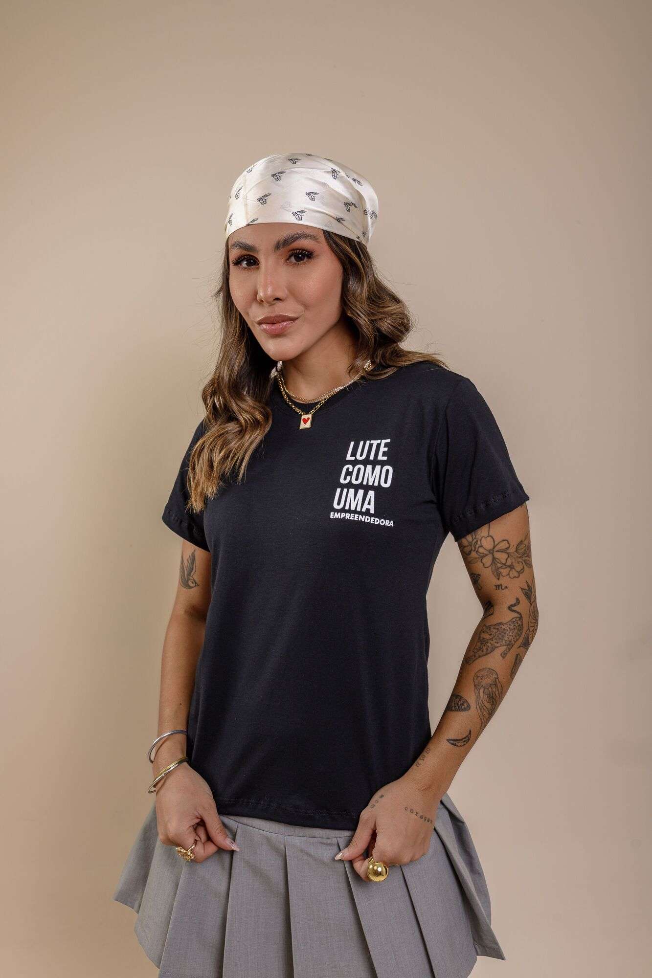 T-Shirt - Lute - Preto