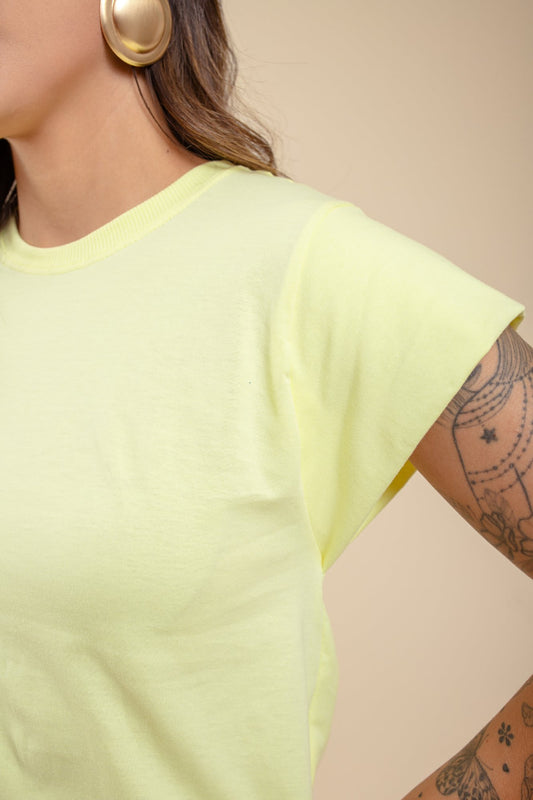 Muscle tee - Amarelo