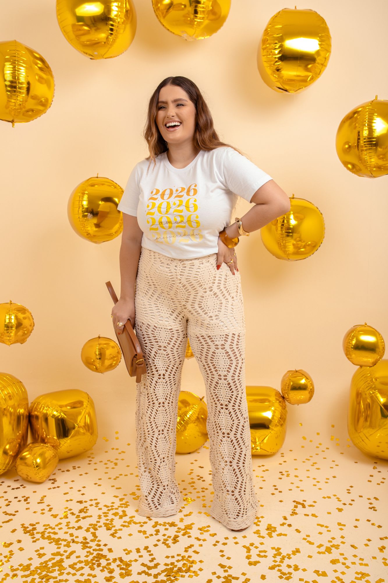 T-Shirt - Esperança, fé, amor - Branco