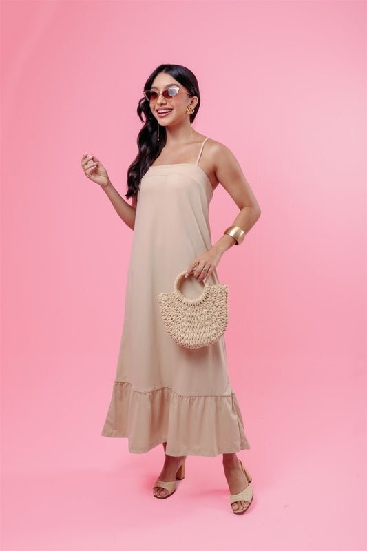 Vestido Verano - Areia