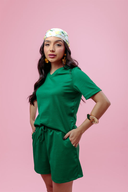 Conjunto Comfy - Verde Bandeira