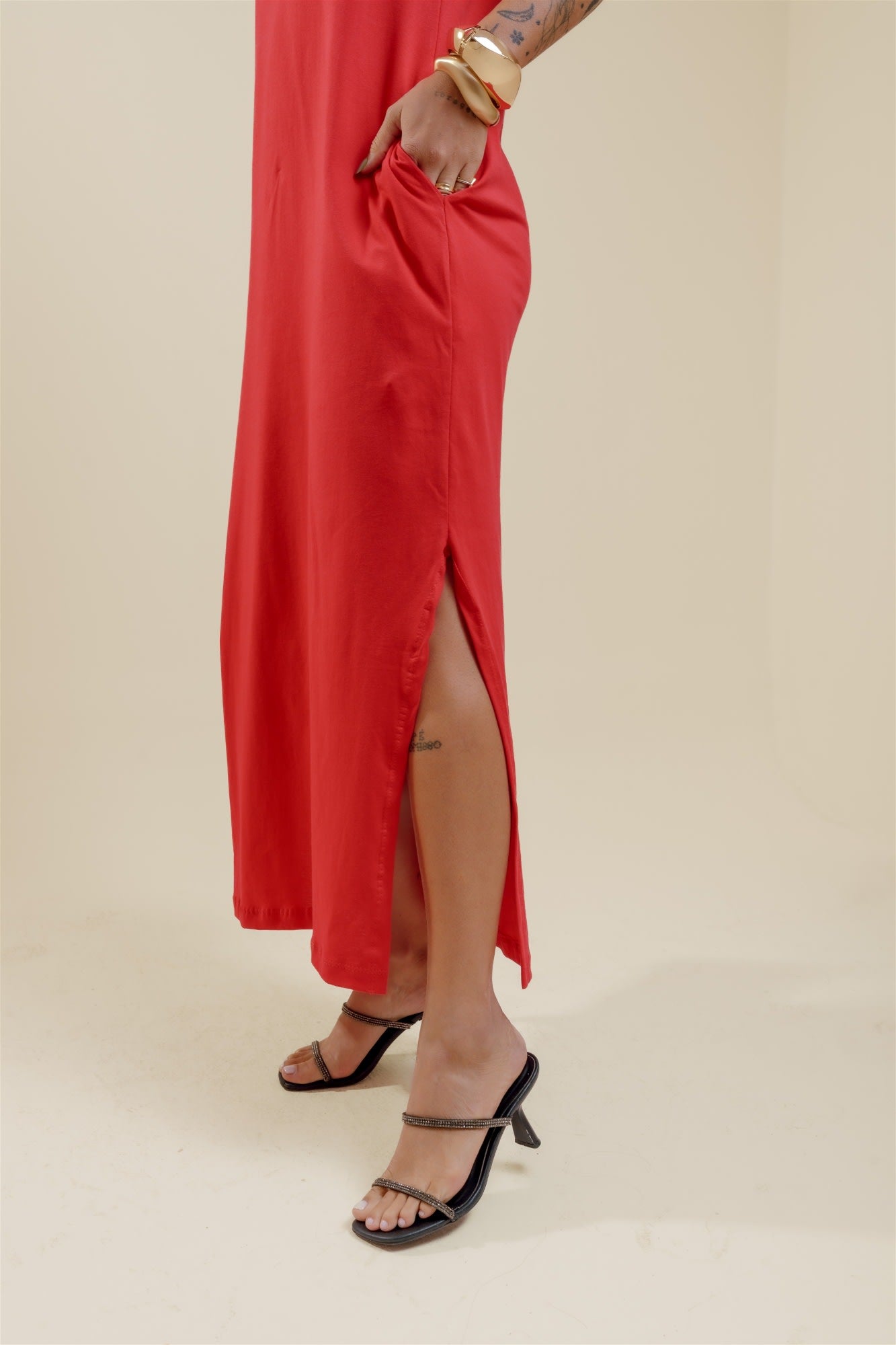 Vestido de Bolso - Vermelho