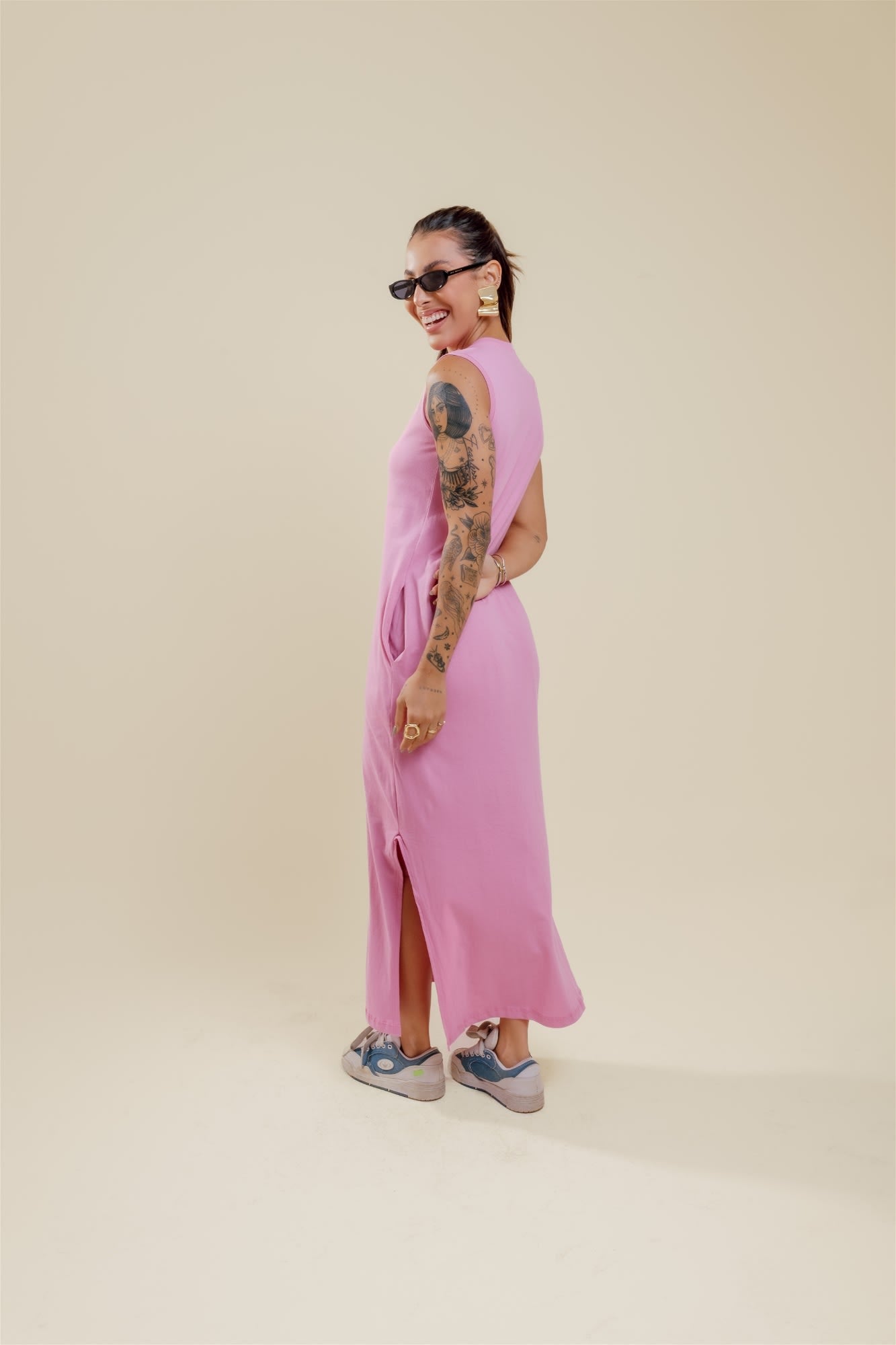 Vestido de Bolso - Rosa