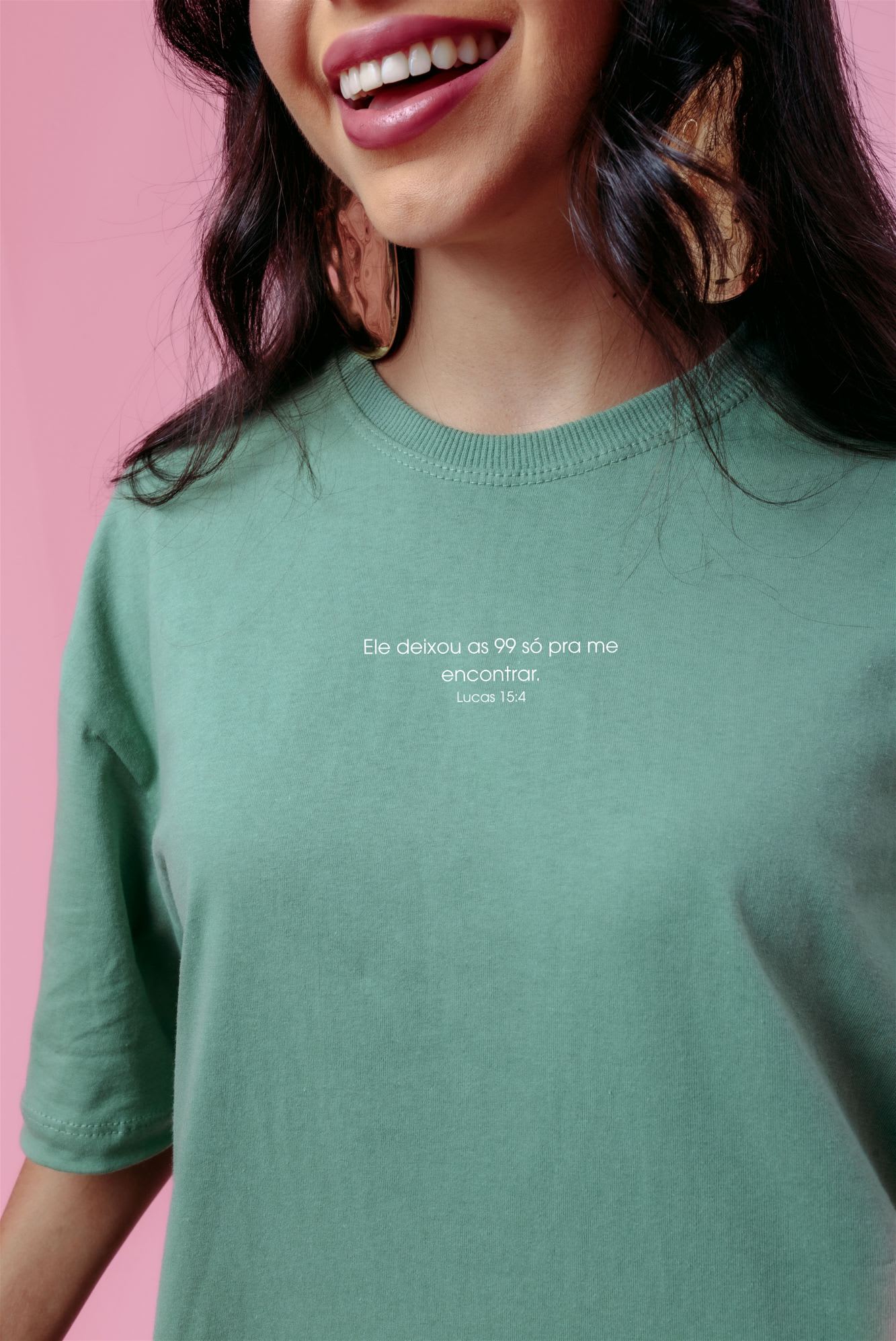 Max T-Shirt - Jesus é Cordeiro - Verde