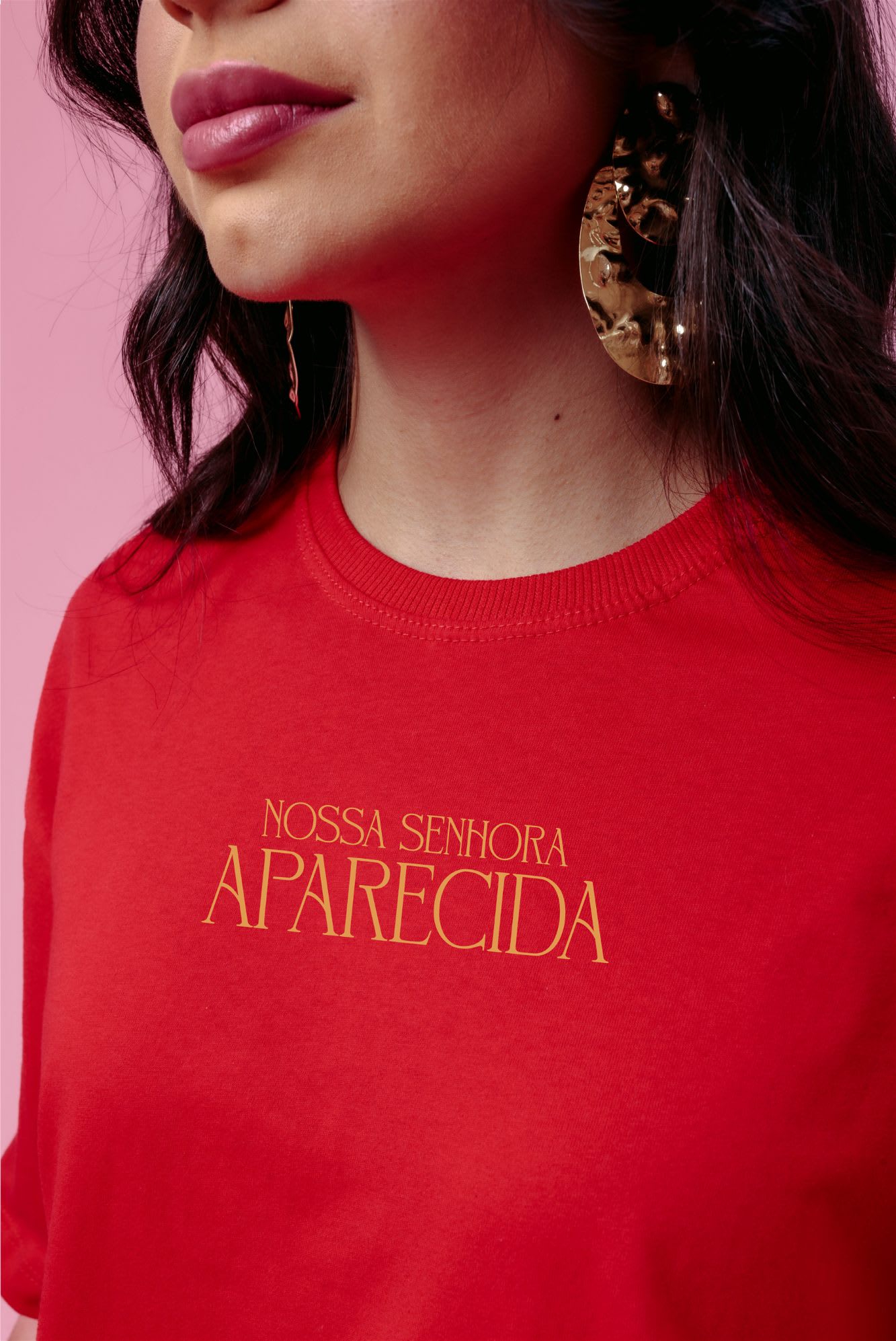 Max T-Shirt - Nossa Senhora Aparecida - Vermelho