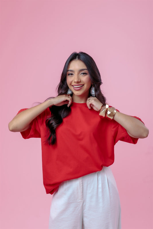 Max T-Shirt - Vermelho