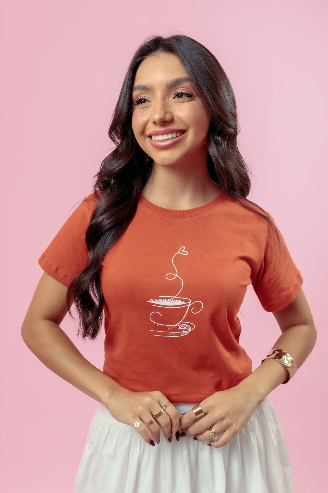 T-Shirt - Coffe - Terracota