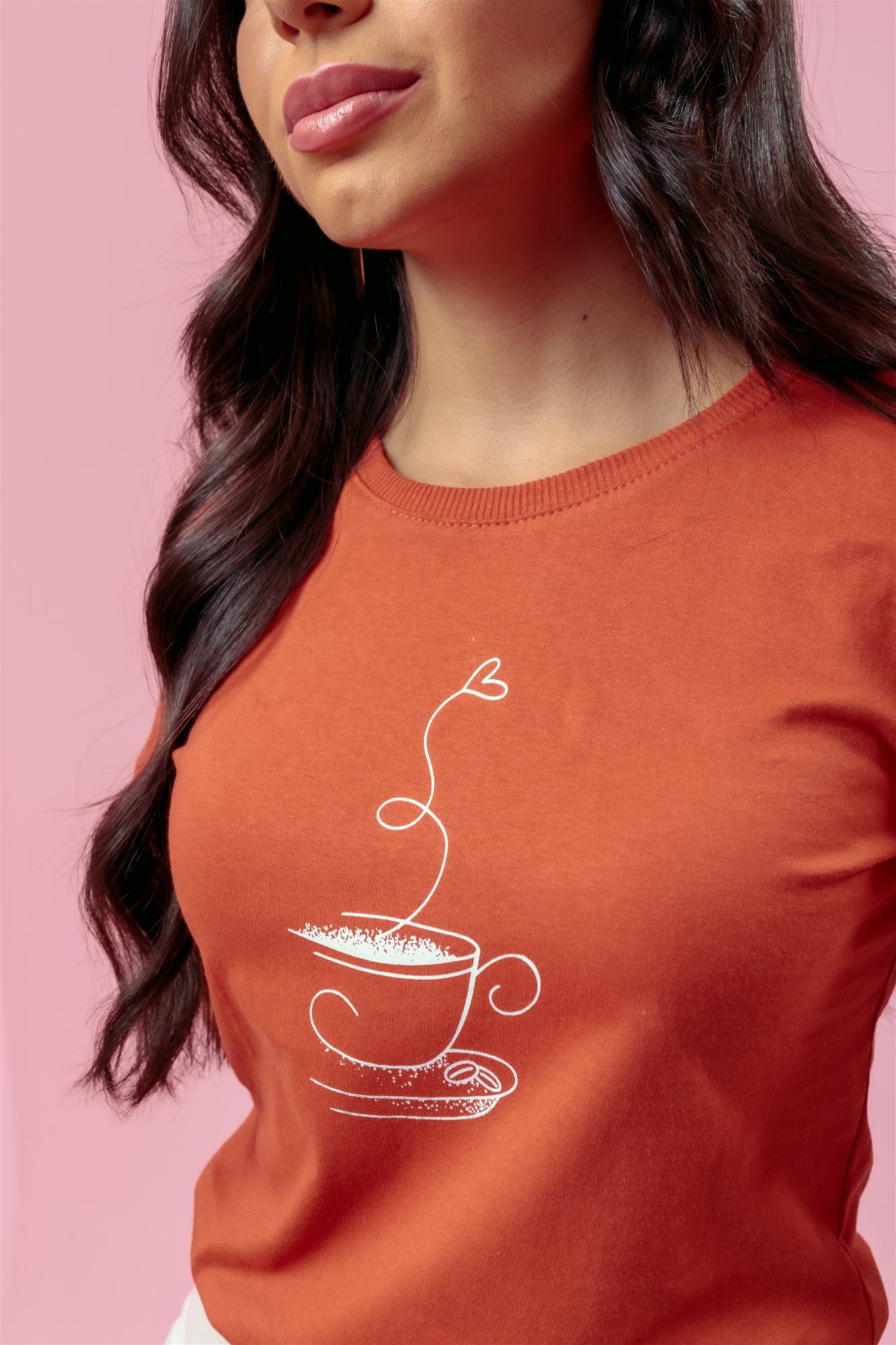 T-Shirt - Coffe - Terracota