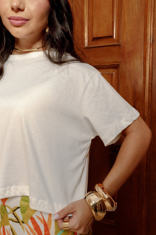 Cropped Liso - OFF