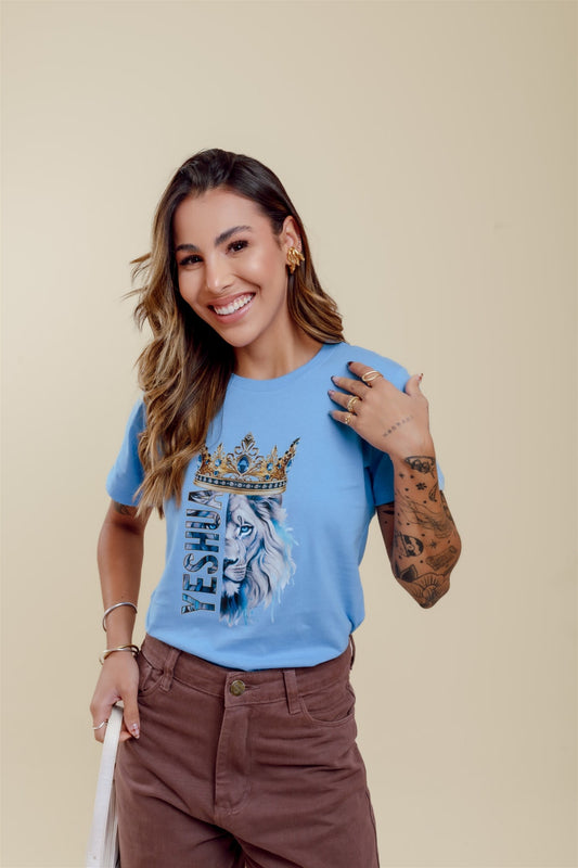 T-Shirt - Yeshua - Azul Bebê