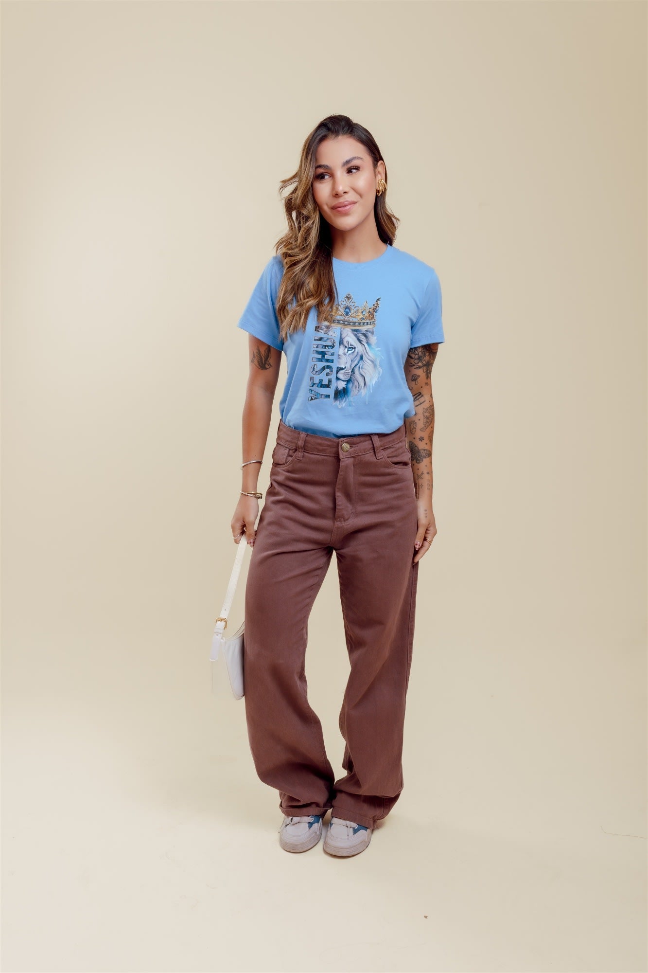 T-Shirt - Yeshua - Azul Bebê