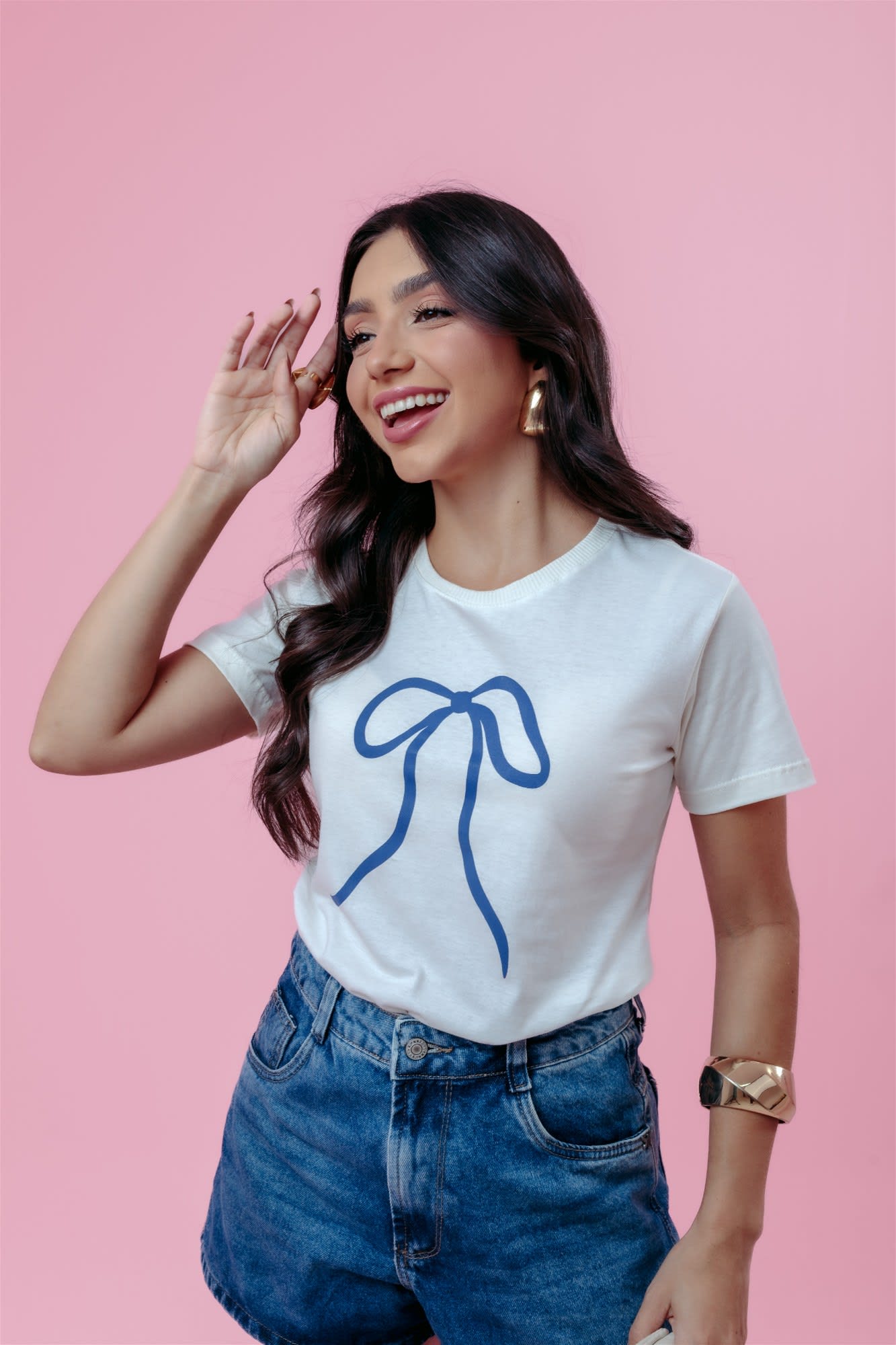 T-Shirt - Laço - OFF