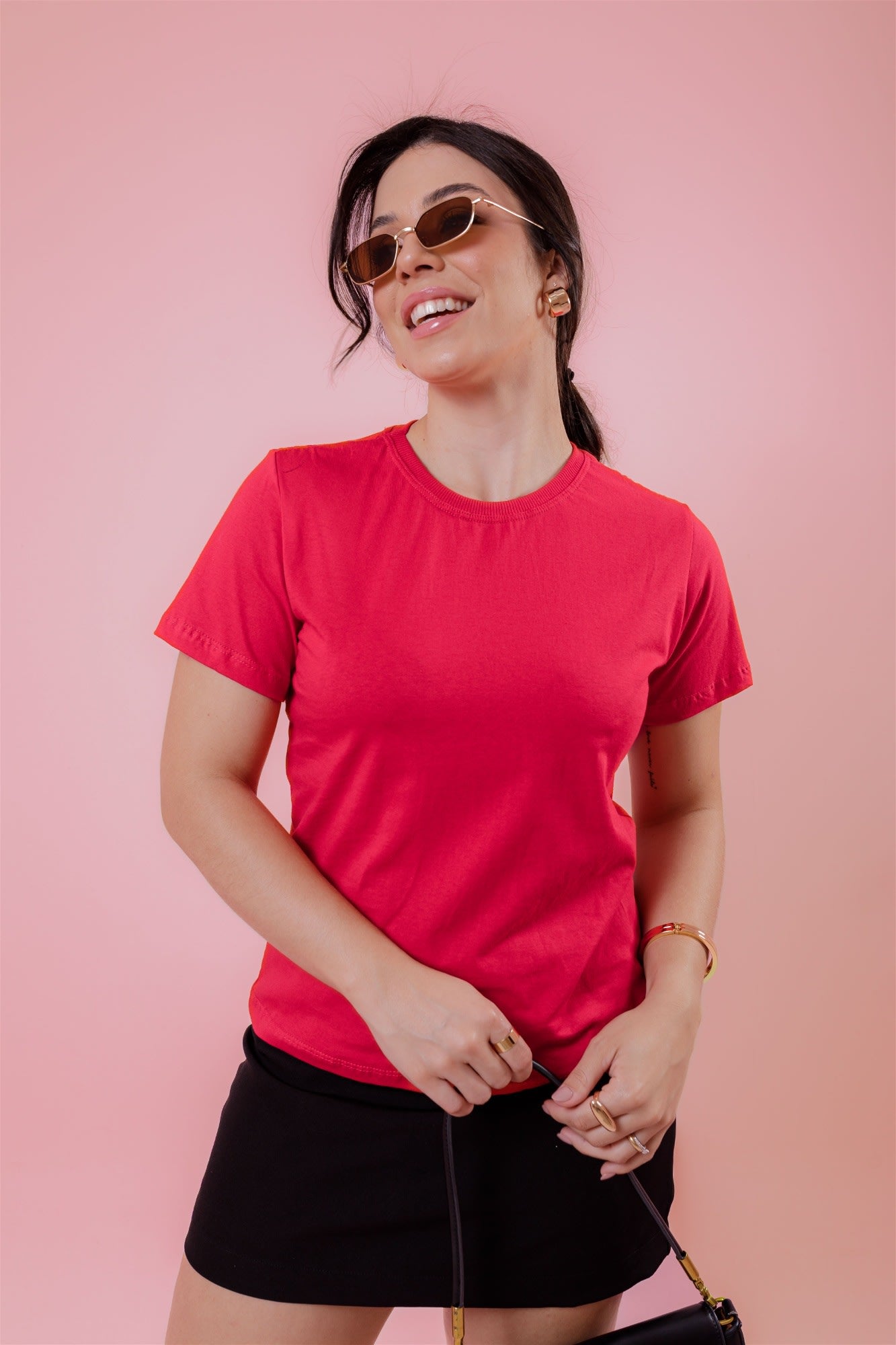 T-Shirt - Básica - Vermelho