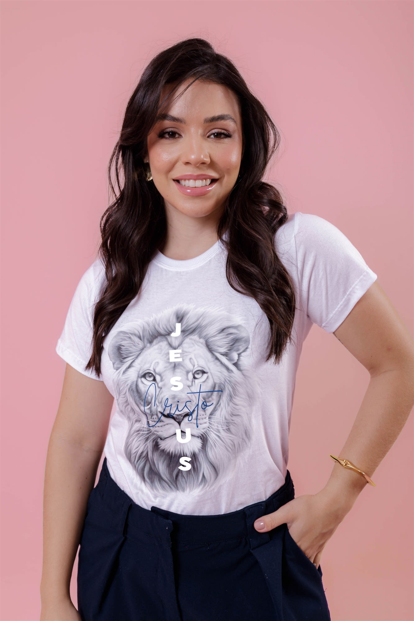 T-Shirt - Jesus Cristo - Branco