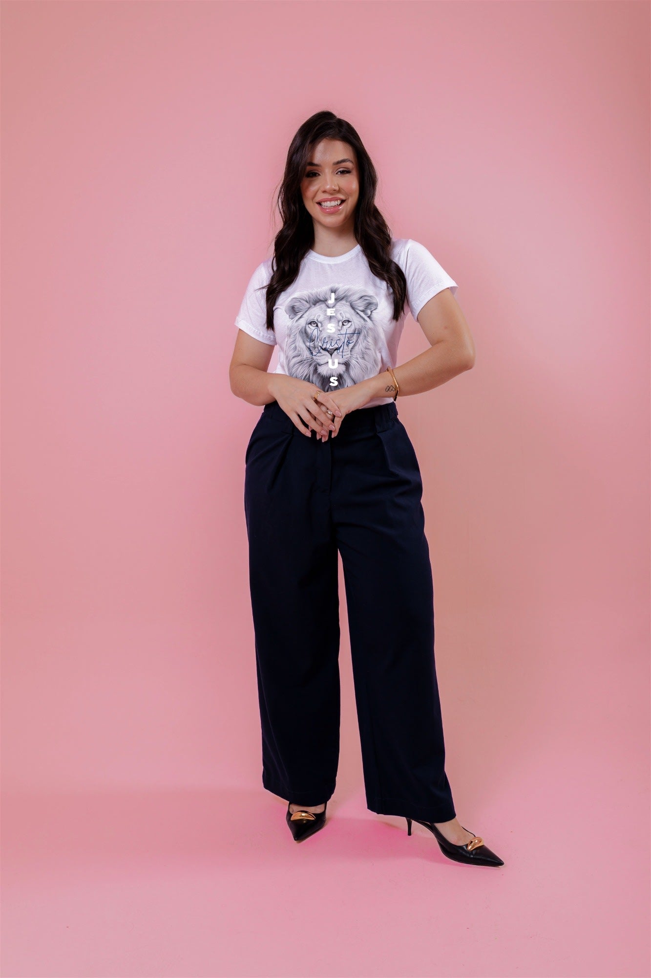 T-Shirt - Jesus Cristo - Branco