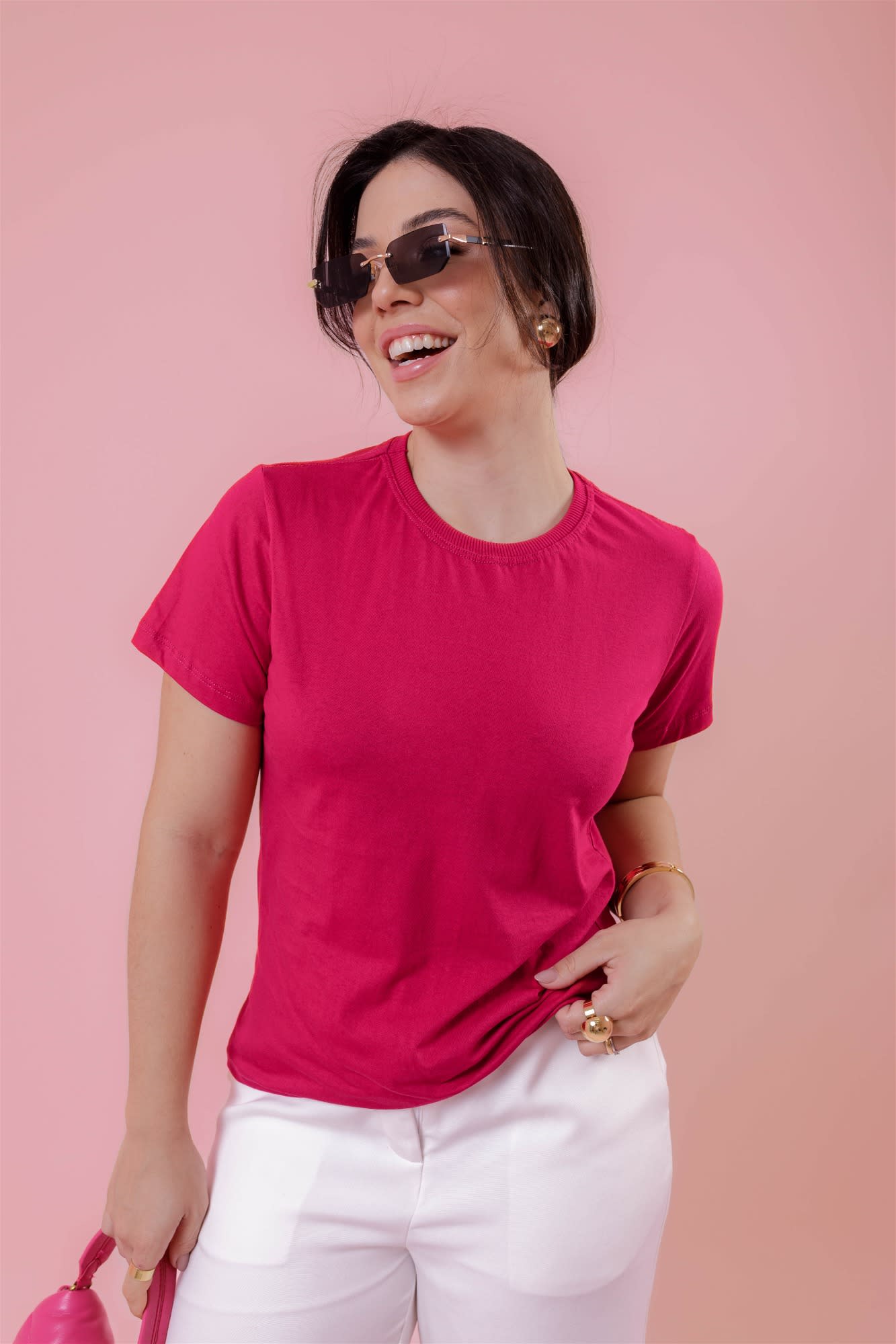 T-Shirt - Básica - Pink