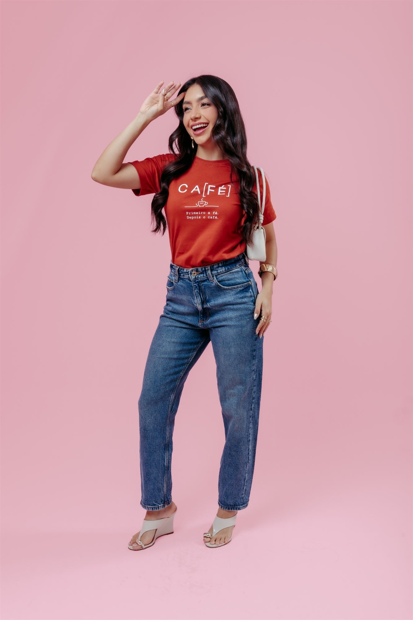 T-Shirt - Café - Terracota