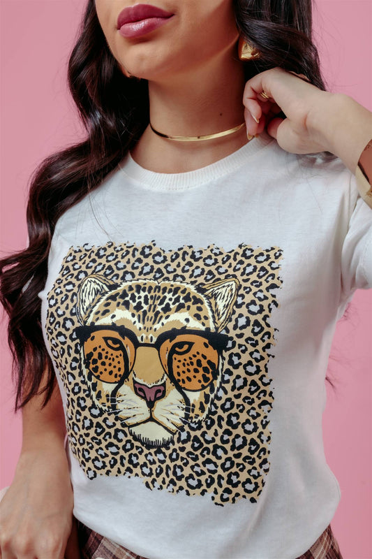 T-Shirt - Onça - OFF