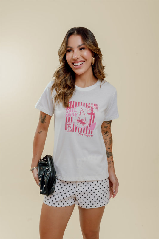 T-Shirt - Bon Voyage - OFF