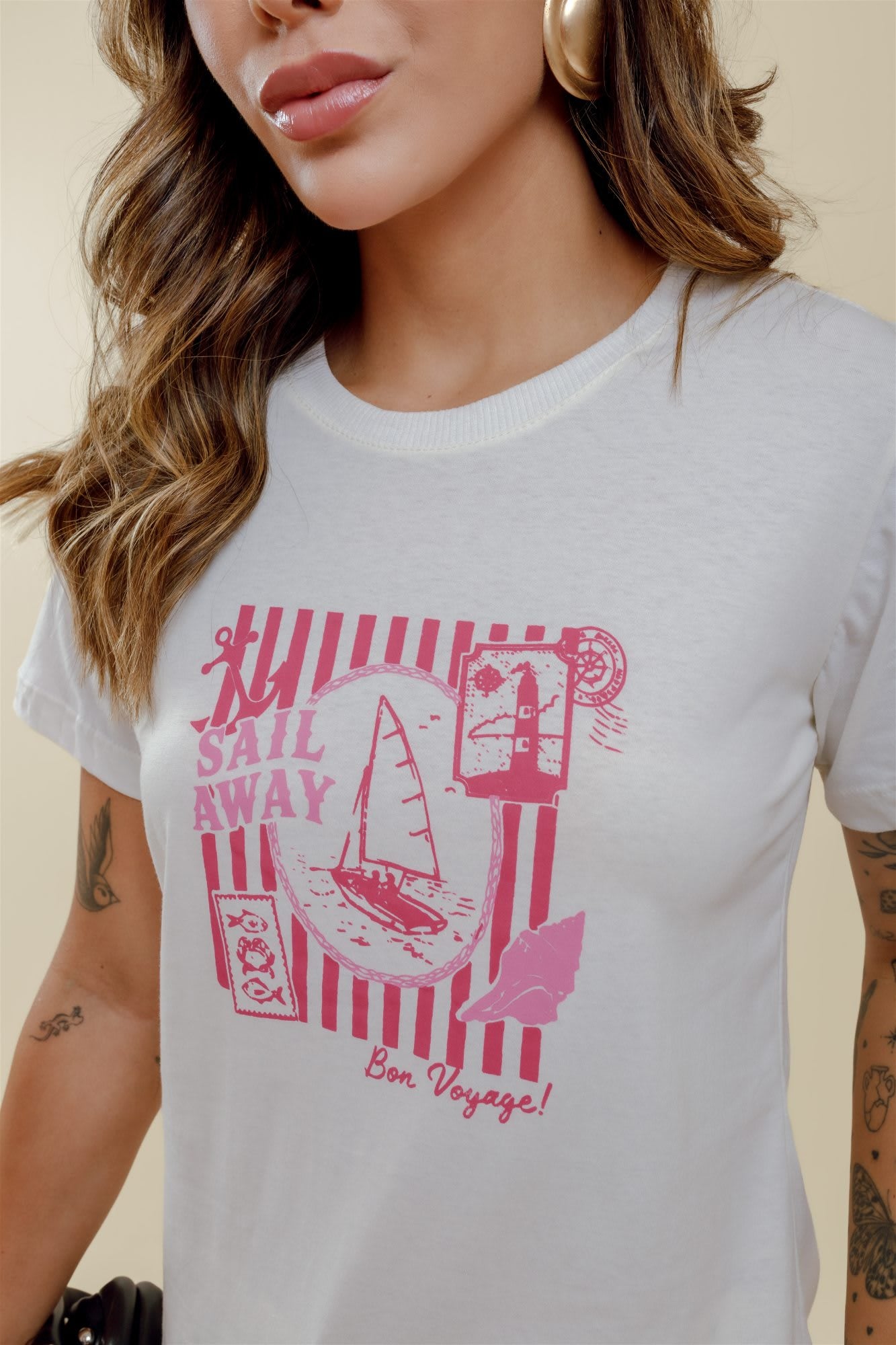 T-Shirt - Bon Voyage - OFF