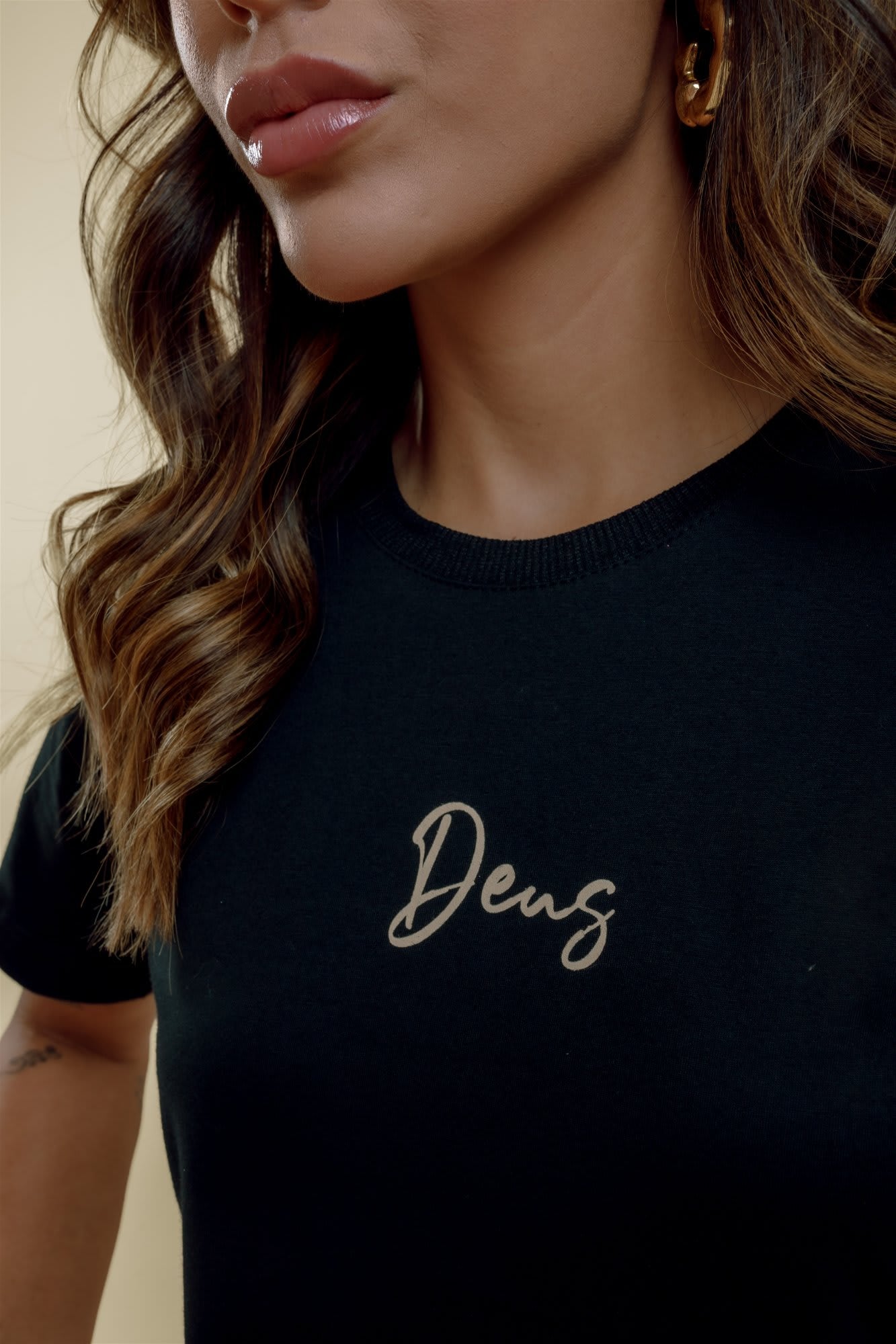 T-Shirt - Deus - Preto