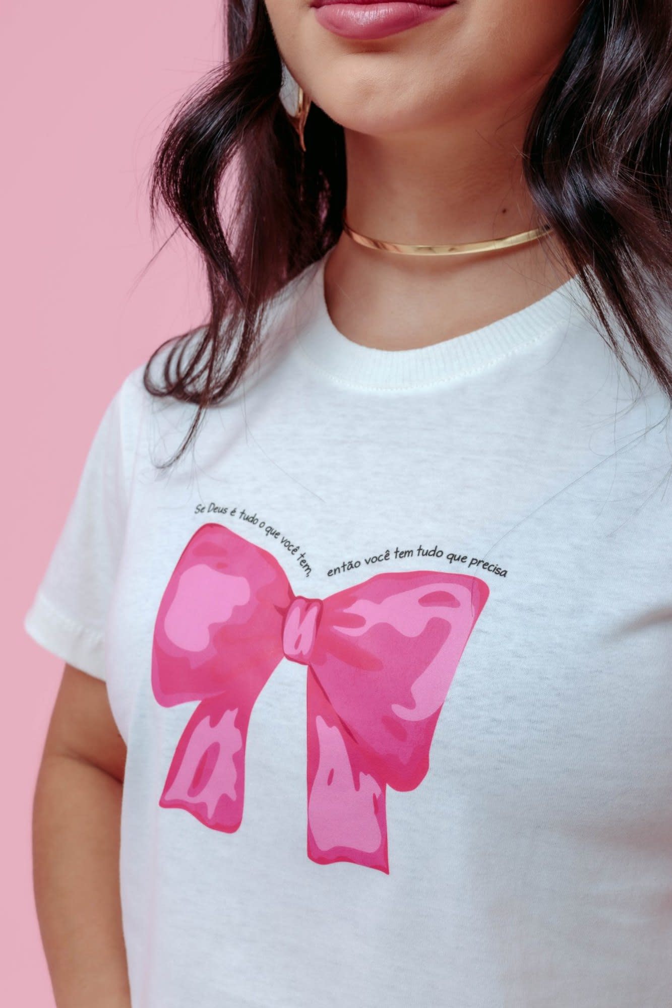 T-Shirt - Laço - OFF