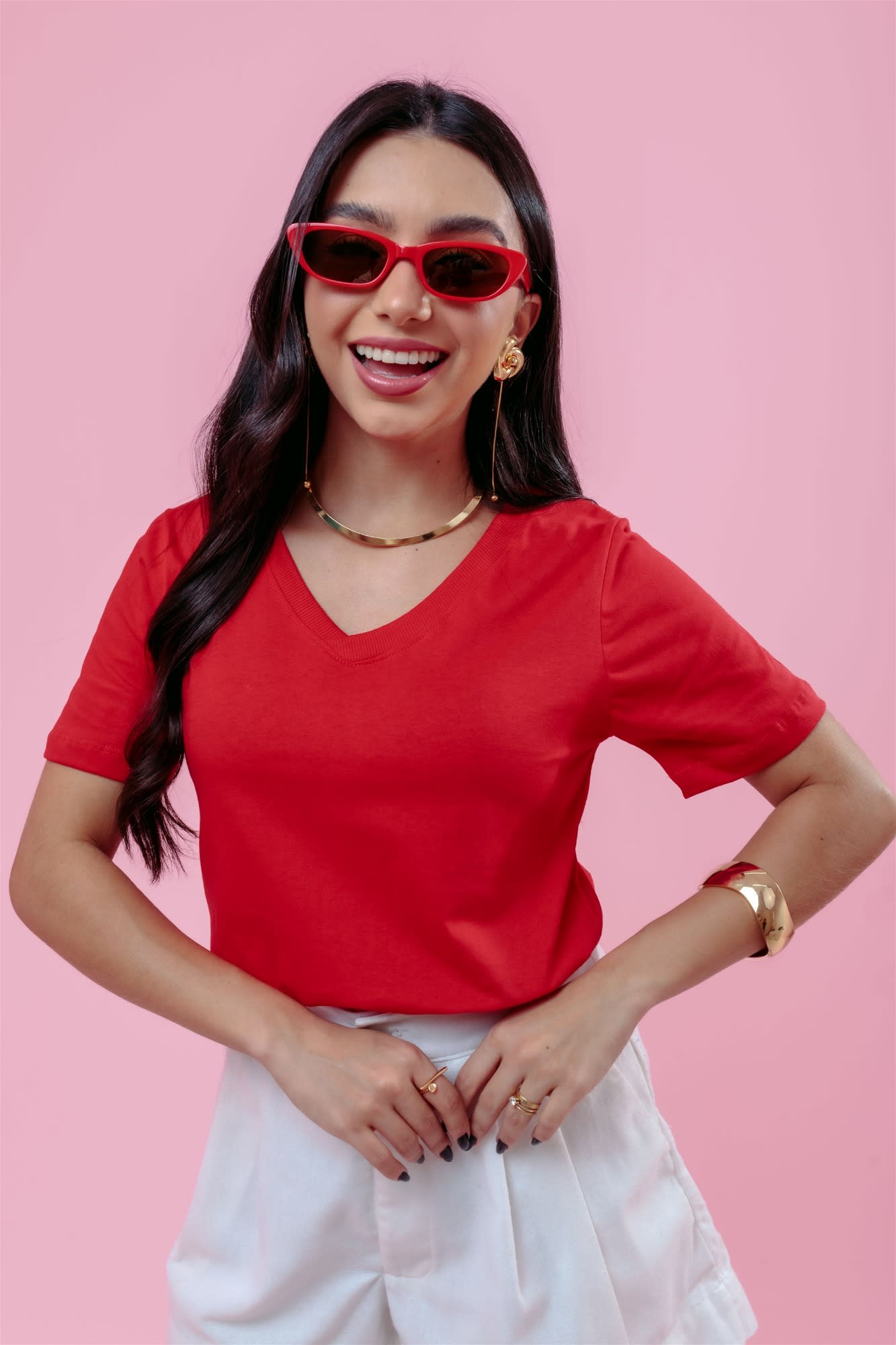 Gola V - Vermelho
