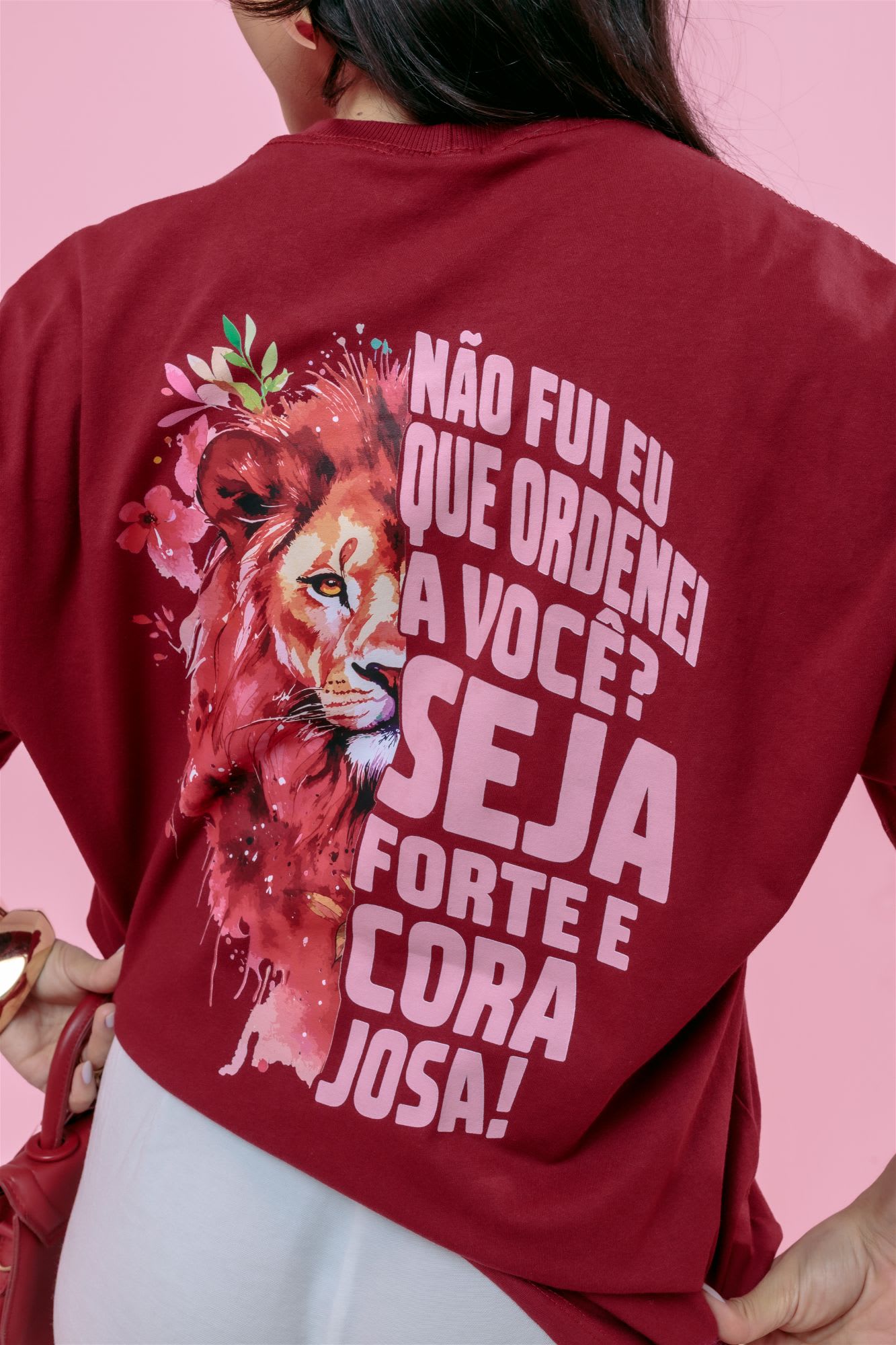 Max T-Shirt - Josué 1:9 - Marsala