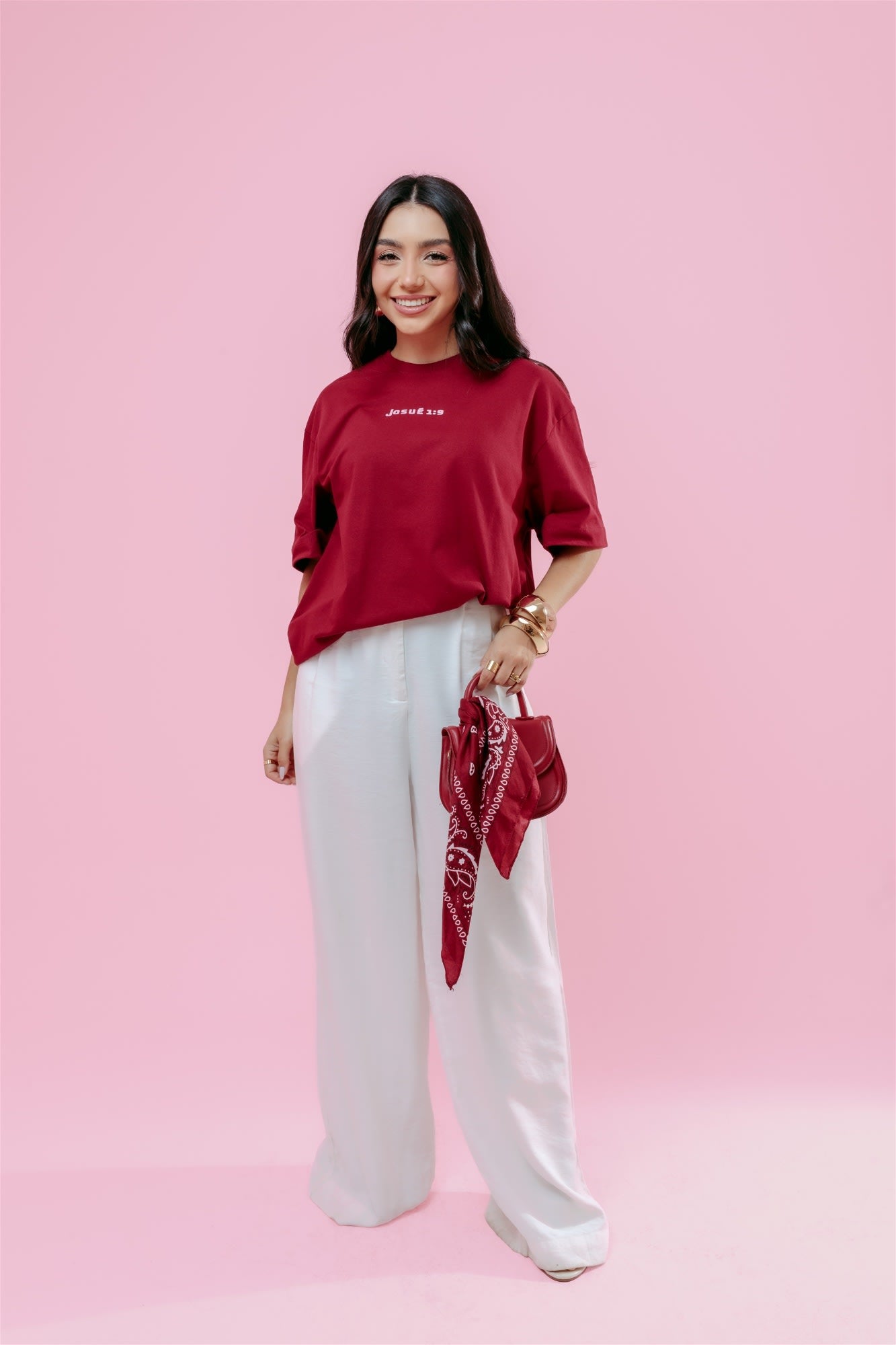 Max T-Shirt - Josué 1:9 - Marsala