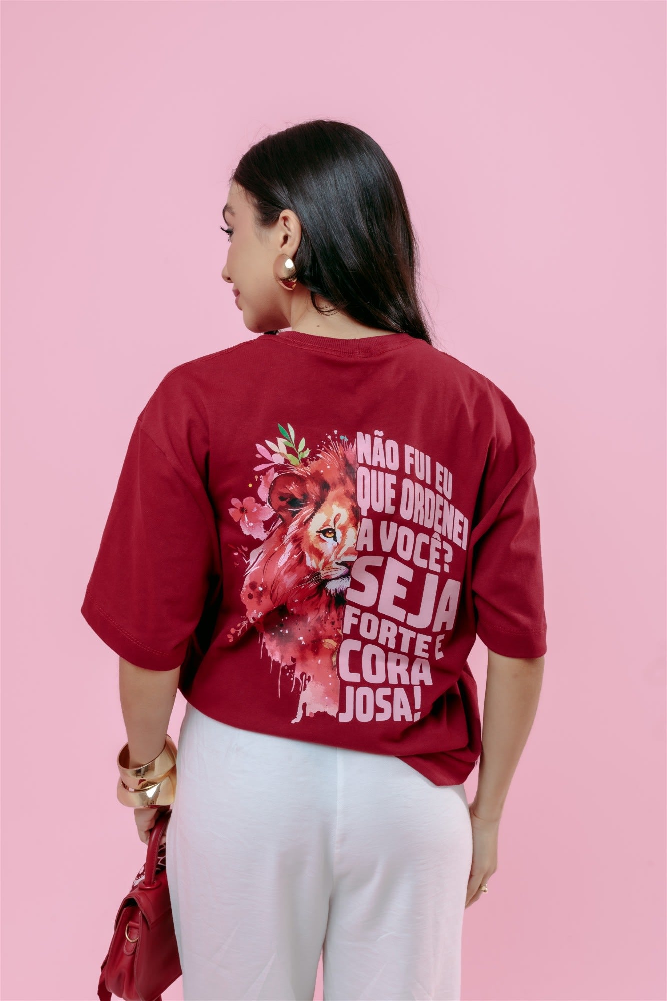 Max T-Shirt - Josué 1:9 - Marsala