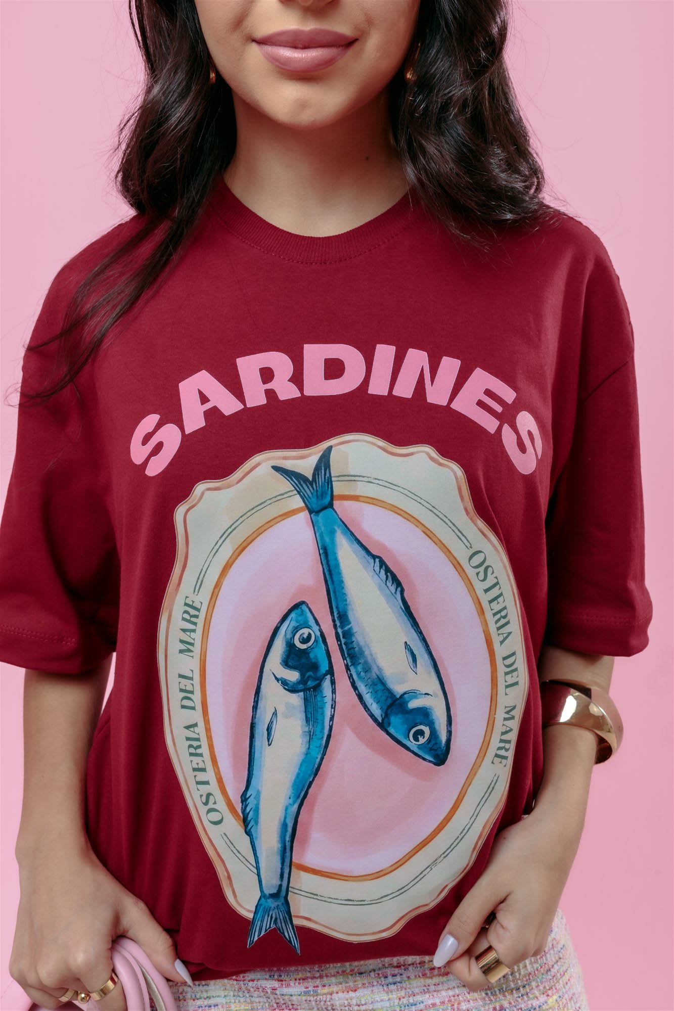 Max T-Shirt - Sardines - Marsala