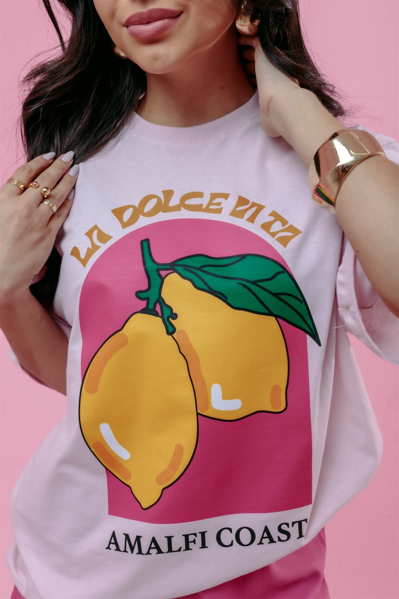 Max T-Shirt - Lá dolce Vita - Rosa
