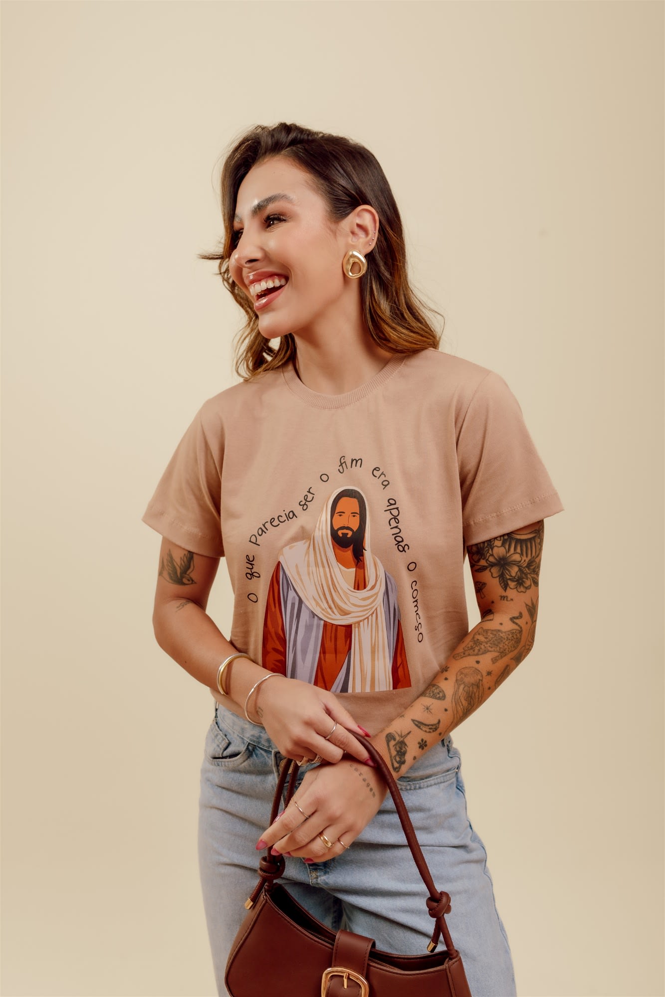 T-Shirt - O que parecia ser o fim - Marrom