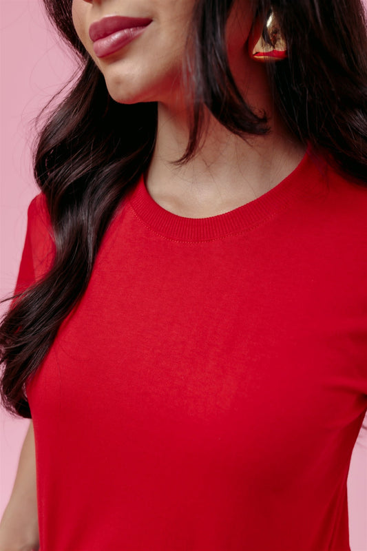 T-Shirt Básica - Vermelho