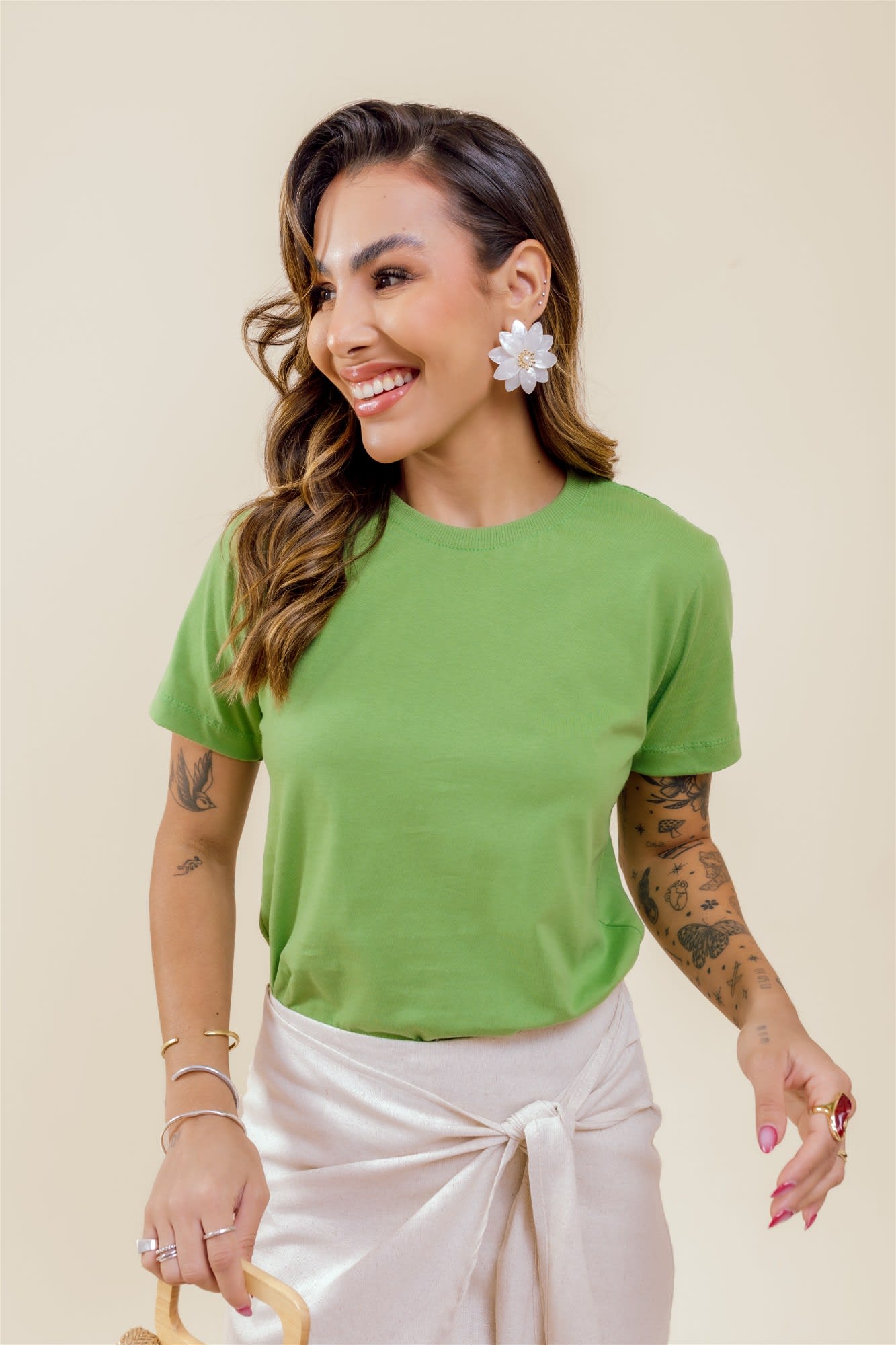 T-Shirt - Básica - Verde