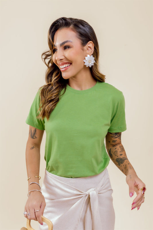T-Shirt - Básica - Verde